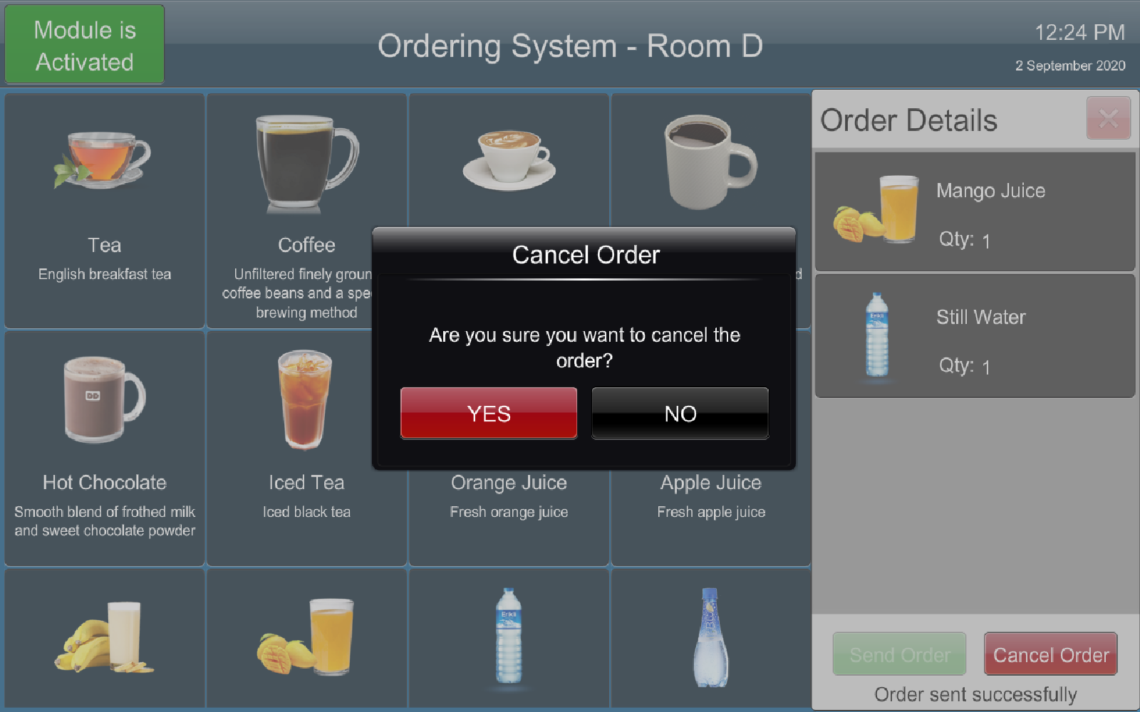 Ordering System - Ultimate Control